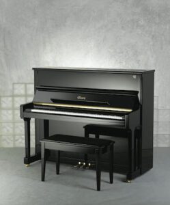 Photo of an Essex upright piano