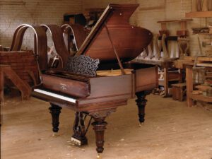 Victorian grand from Steinway's Heirloom Collection
