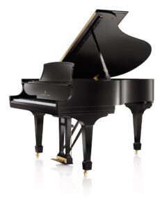 Photo of Steinway's Model M grand piano