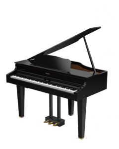 Photo of a Roland baby grand digital piano