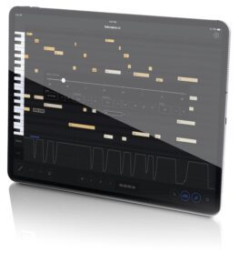 Photo of Spirio's separate iPad interface
