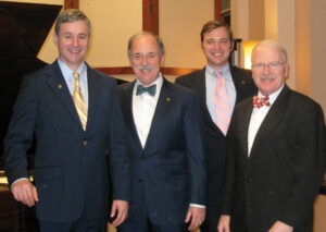 CEO Ron Losby with Steinert's Paul Murphy, Brendan Murphy, and Jerome Murphy