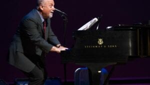 Photo of Steinway Artist Billy Joel performs on a Model D.