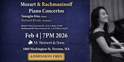image for Mozart & Rachmaninoff: Piano Concertos (Free Recital)